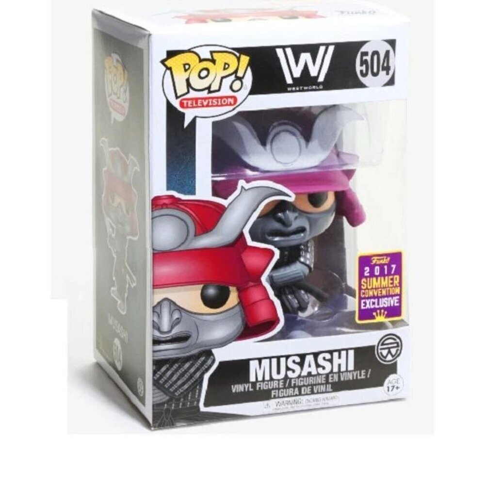 Funko Pop! Westworld Musashi #504 2017 Summer Convention Exclusive Vaulted